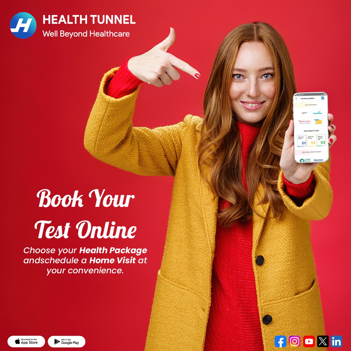HealthTunnel's tweet image. 📲 Schedule Your Test – It&apos;s Just a Click Away!: healthtunnel.com/category-detai… #BookYourTest #HealthPackages #EasyBooking #HealthcareConvenience #OnlineHealthCare #HomeVisit #DigitalHealth