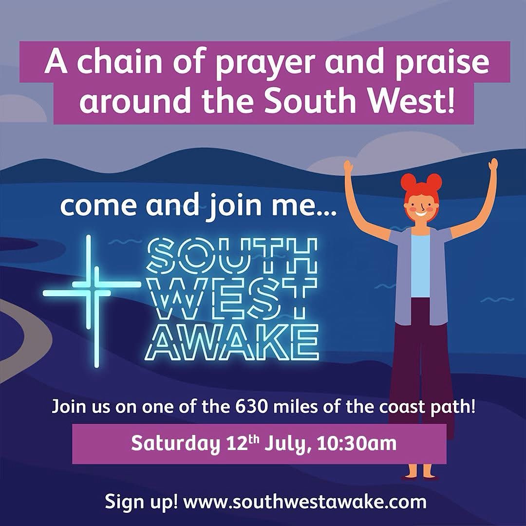 🔥 THIS SATURDAY 10.30AM - Thousands will line the 630-mile South West coast in bold, united prayer.

From cliffs to coves, we’re covering the land in worship. Don’t miss this historic moment.

📍 Join in: southwestawake.com