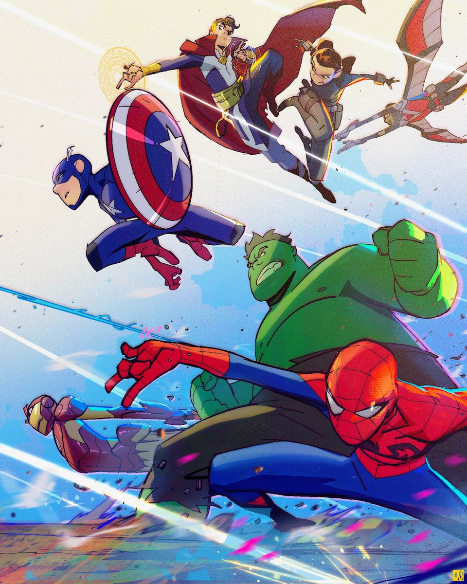 THE MIGHTY 

When Kang the Conqueror regresses the Avengers into scattered teenage versions of themselves, the young heroes must fight to restore their identities, defeat a timeline-altering tyrant, and prove that even at half their age—they're still Earth's Mightiest.

#Marvel