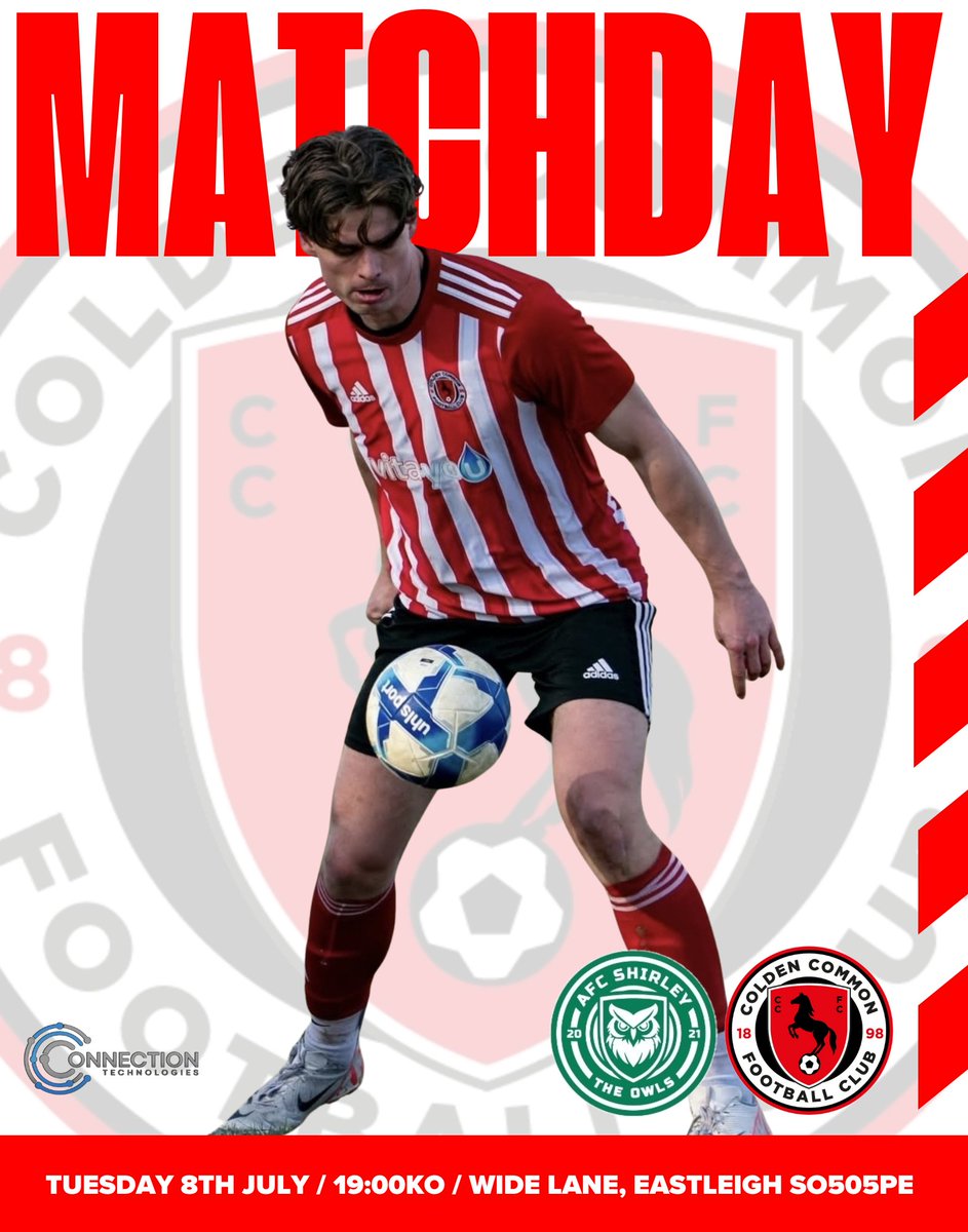 Colden Common FC (@coldencommonfc) on Twitter photo 3/7
Tonight we travel to Wide Lane, Eastleigh to take on Hampshire Prem side <a href="/AfcShirley/">AFC Shirley</a>.
This is a 7pm Ko. Hope to see you all there. 3/7
Tonight we travel to Wide Lane, Eastleigh to take on Hampshire Prem side <a href="/AfcShirley/">AFC Shirley</a>.
This is a 7pm Ko. Hope to see you all there.