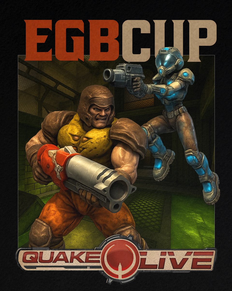 Quake250fps's tweet image. Registration is OPEN for EGB Cup #9!
The tournament kicks off on July 12 at 14:00 MSK.
Anyone can join — prove you&apos;re the best in Quake Live, show your skill, and claim the top prize! 💥
💰 Prize pool — $50:
🥇 1st place — $40
🥈 2nd place — $10
📥 Sign up via the 250FPS Discord:…