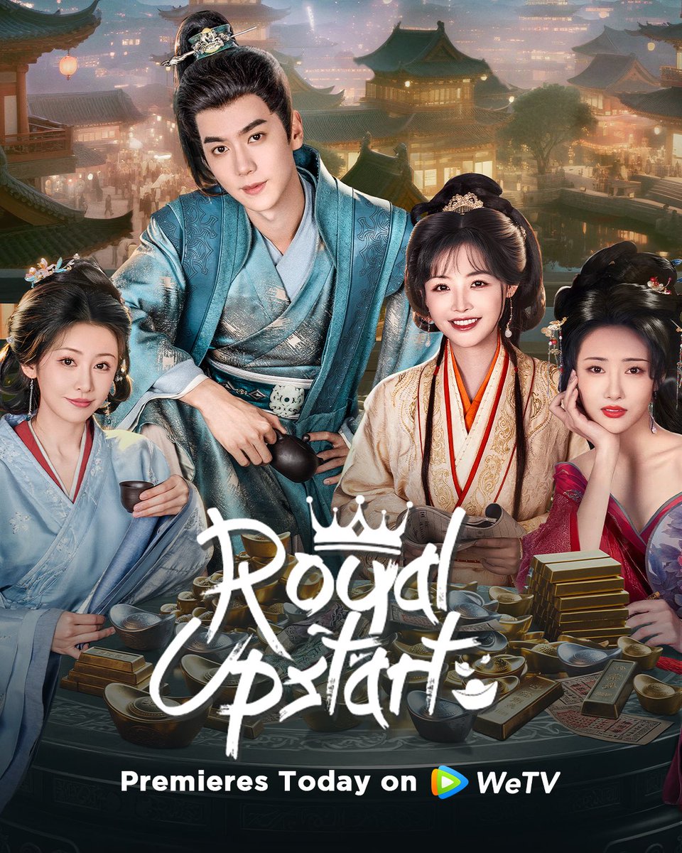 WeTVOfficial's tweet photo. Watch the playboy flip the script, build a massive fortune!
#RoyalUpstart Premiers Today on WeTV exclusively.
✨Starring #PanYihong #ZhuRongjun #FanMeng #GuZhiyun
#贤婿 #潘毅鸿 #朱容君 #范梦 #辜芷芸
#WeTV #WeTVAlwaysMore https://t.co/aNDCvRu8Cz