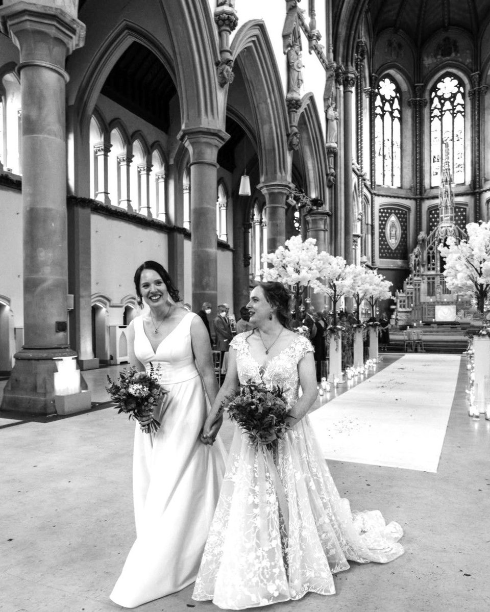 ✨ Aimme &amp; Kate. Two radiant souls. One magnificent wedding day! 🎊 

📸 by @emmabeaumontphotography (IG) 👌 👏 

#InclusiveWeddings #ModernLove #Manchester