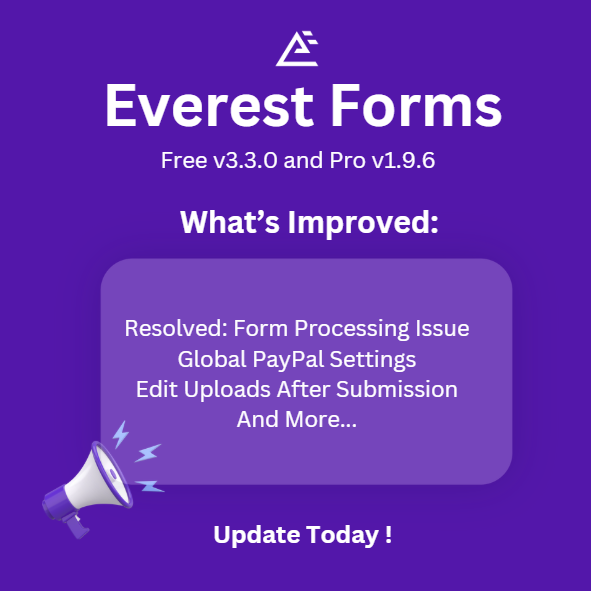 Everest Forms tweet media