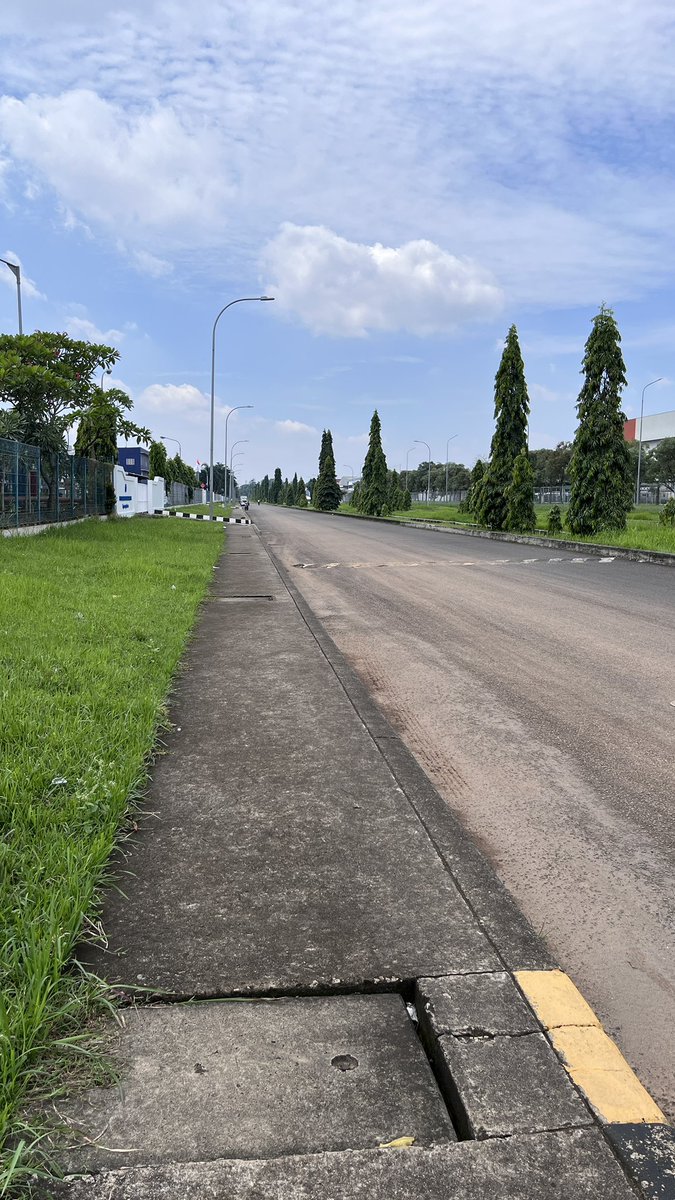 Today I walked in MM2100 industrial town