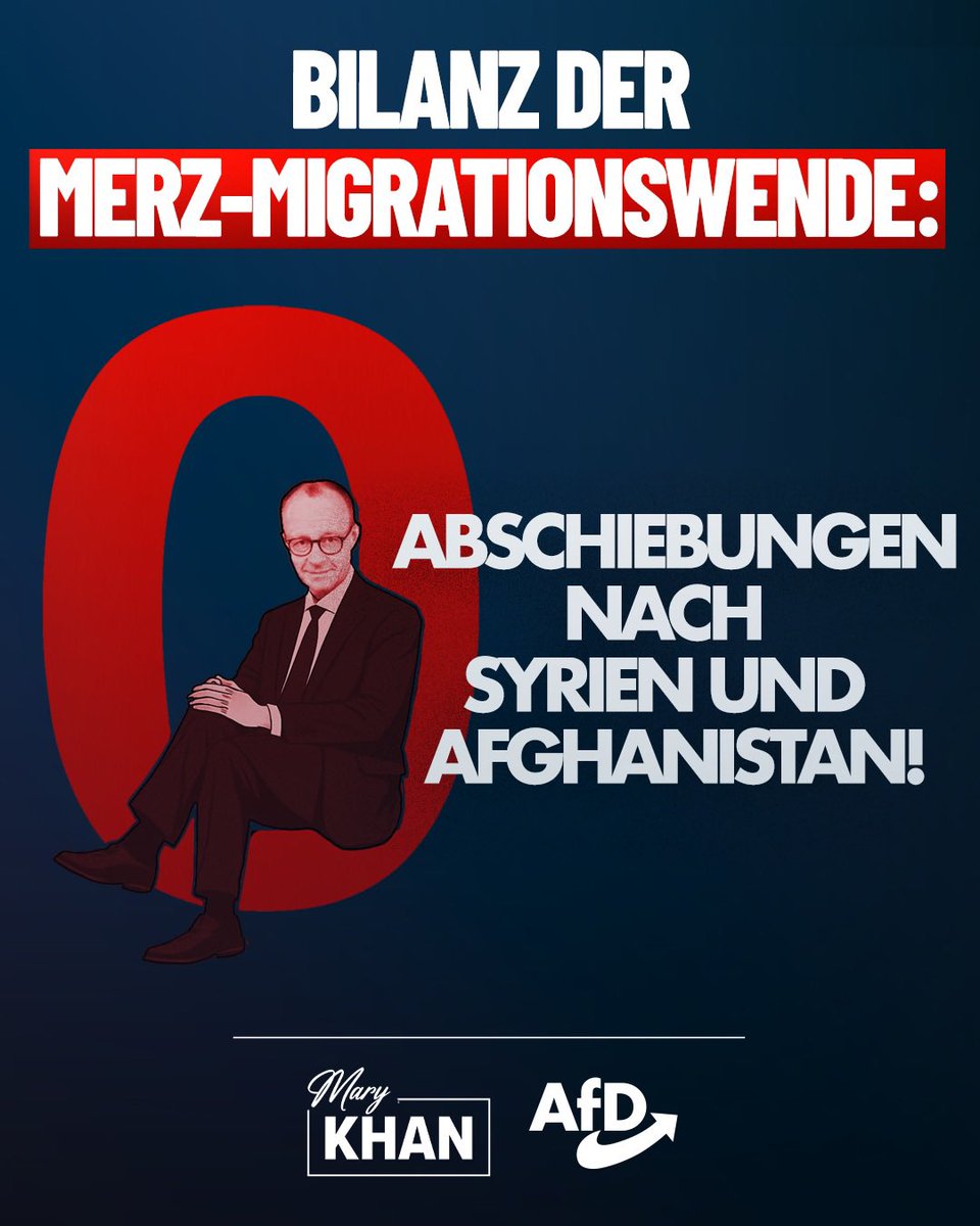 Merz - die große Null

Im Bundestagswahlkampf versprach Friedrich Merz seinen Wählern das Blaue vom Himmel. „Links ist vorbei!“ - so die großspurige Ankündigung. Man werde abschieben, im großen Stil, auch nach Syrien und Afghanistan. Doch davon ist in der Wirklichkeit nichts zu