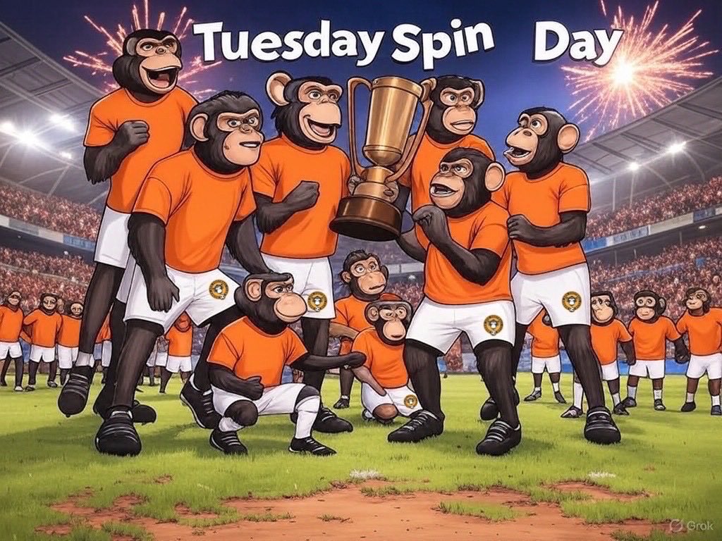 Good morning Team☕️

It’s Tuesday and Spin day.  Best of luck to everyone who voted. Have a wonderful day ahead Champs💪