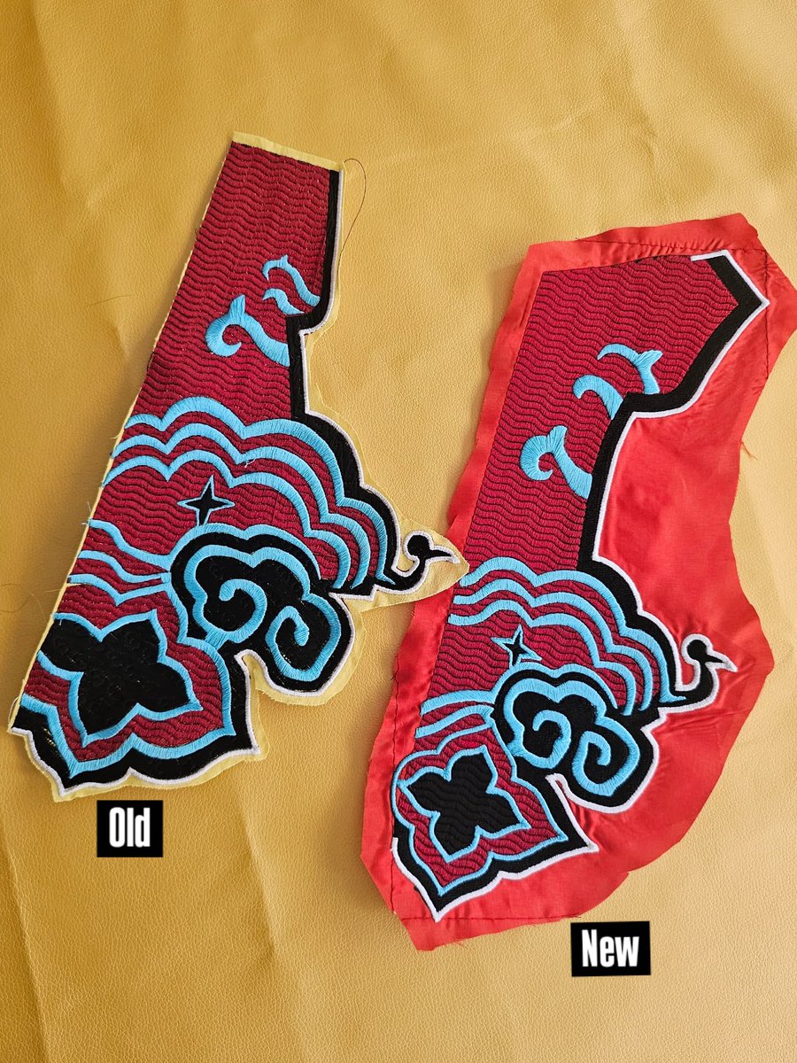 Erza_Cosplay's tweet photo. I will try out to bring the files out on my etsy!(First I have to finish her
- 11 colors
- around 8 km of thread
- over 254.000 stiches
- over 26hrs of stitching
- over 26hrs of digitising.
#kpopdemonhunters #rumi #rumicosplay #kpopdemonhunterscosplay #embroidery #kpop  #cosplay https://t.co/4bTzgcK1Va