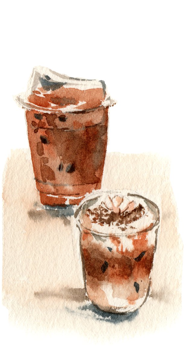 กาแฟลาเต้ + กาแฟดอกลำดวนที่ร้าน Napapa ศรีสะเกษ