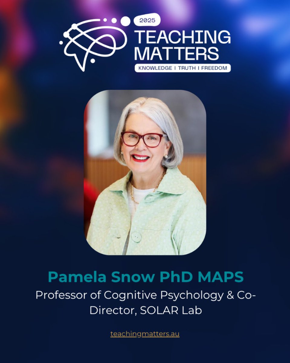 We’re thrilled to unveil another incredible speaker joining us at the Teaching Matters Summit 2025,  Pamela Snow. 

Her work is reshaping how we encourage literary success,  and you won’t want to miss what she has to share.

Secure your spot now at brnw.ch/21wTYkG