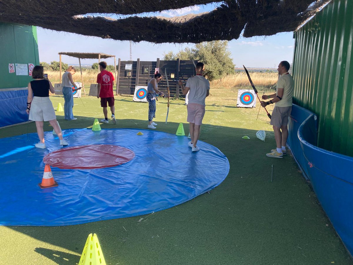 Summer School XRTX 2024 (@summerschool_xr) on Twitter photo 🏹🎯 We wrapped up Day 1 of #EURASIP Int. #SummerSchool2025 on #XR with a very special activity: virtual and real archery! A unique experience blending VR and physical precision — where tech and fun hit the mark together! #XR #VR #Archery <a href="/eurasip/">EURASIP</a> <a href="/nokia/">Nokia</a> 🏹🎯 We wrapped up Day 1 of #EURASIP Int. #SummerSchool2025 on #XR with a very special activity: virtual and real archery! A unique experience blending VR and physical precision — where tech and fun hit the mark together! #XR #VR #Archery <a href="/eurasip/">EURASIP</a> <a href="/nokia/">Nokia</a>