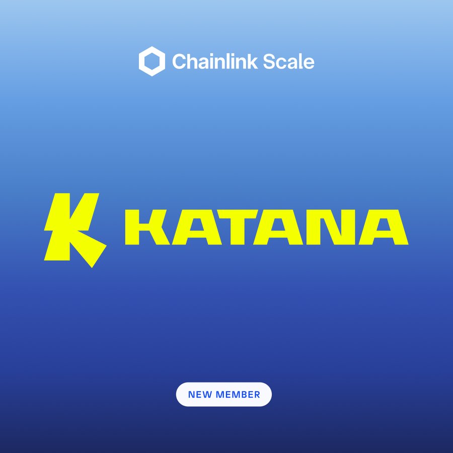 Katana (<a href="/katana/">katana ⚔️</a>) 是一条由<a href="/0xPolygon/">Polygon</a>和@gsr_io孵化的DeFi区块链，将在近期正式上线。目前，Katana已加入Chainlink Scale，启动其下一代DeFi应用生态。

katana.network/blog/chainlink…

Chainlink CCIP、Data Streams和Data Feeds现已在Katana上线，为高度安全且可互操作的DeFi应用提供支持。