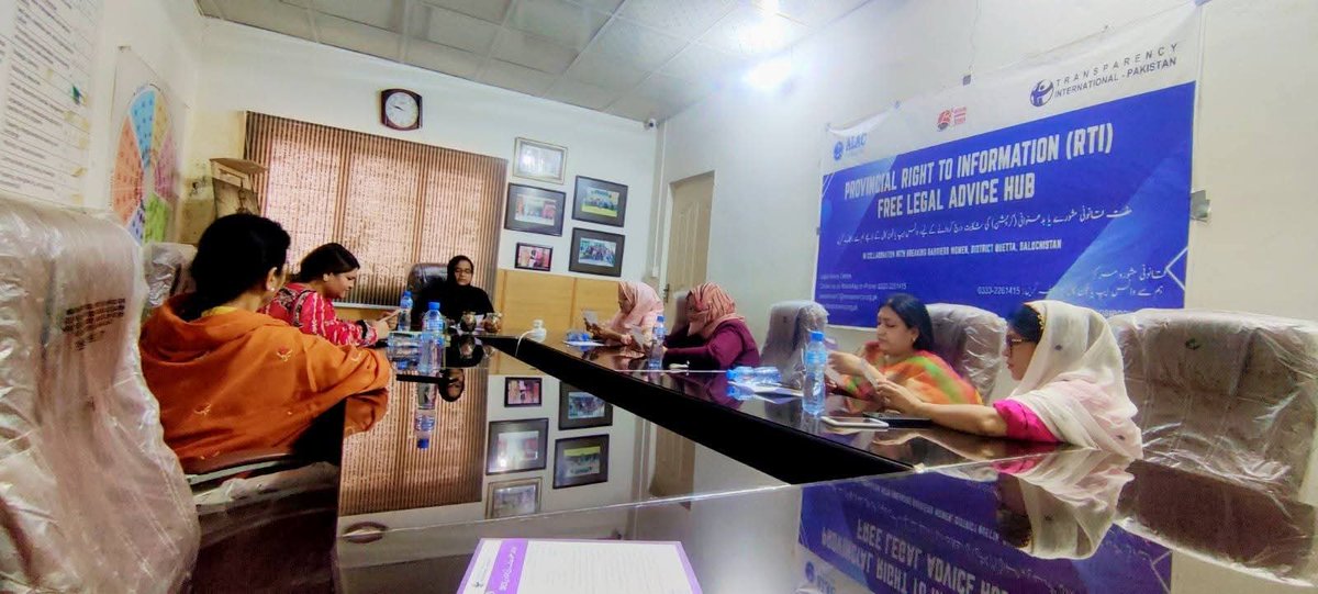 BreakingWomen's tweet photo. A one-day awareness session is being conducted with women on the Balochistan Right to Information Act 2021. Participants are learning how to write applications under the Act, understand its key provisions, and access free legal aid services offered by Breaking Barriers Women. https://t.co/JMrlRuHOba
