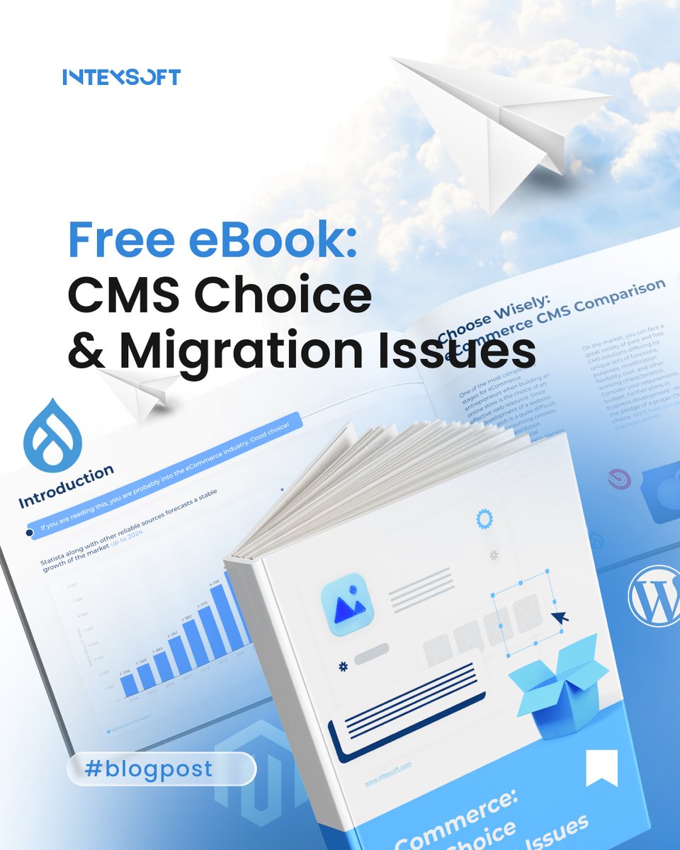 intexsoft's tweet image. Thinking of switching your #CMS?
Sounds easy — until hidden risks appear.
From migration traps to budget surprises, our free eBook breaks it all down.

#CMSMigration #WebDevelopment #TechStrategy #FreeEbook