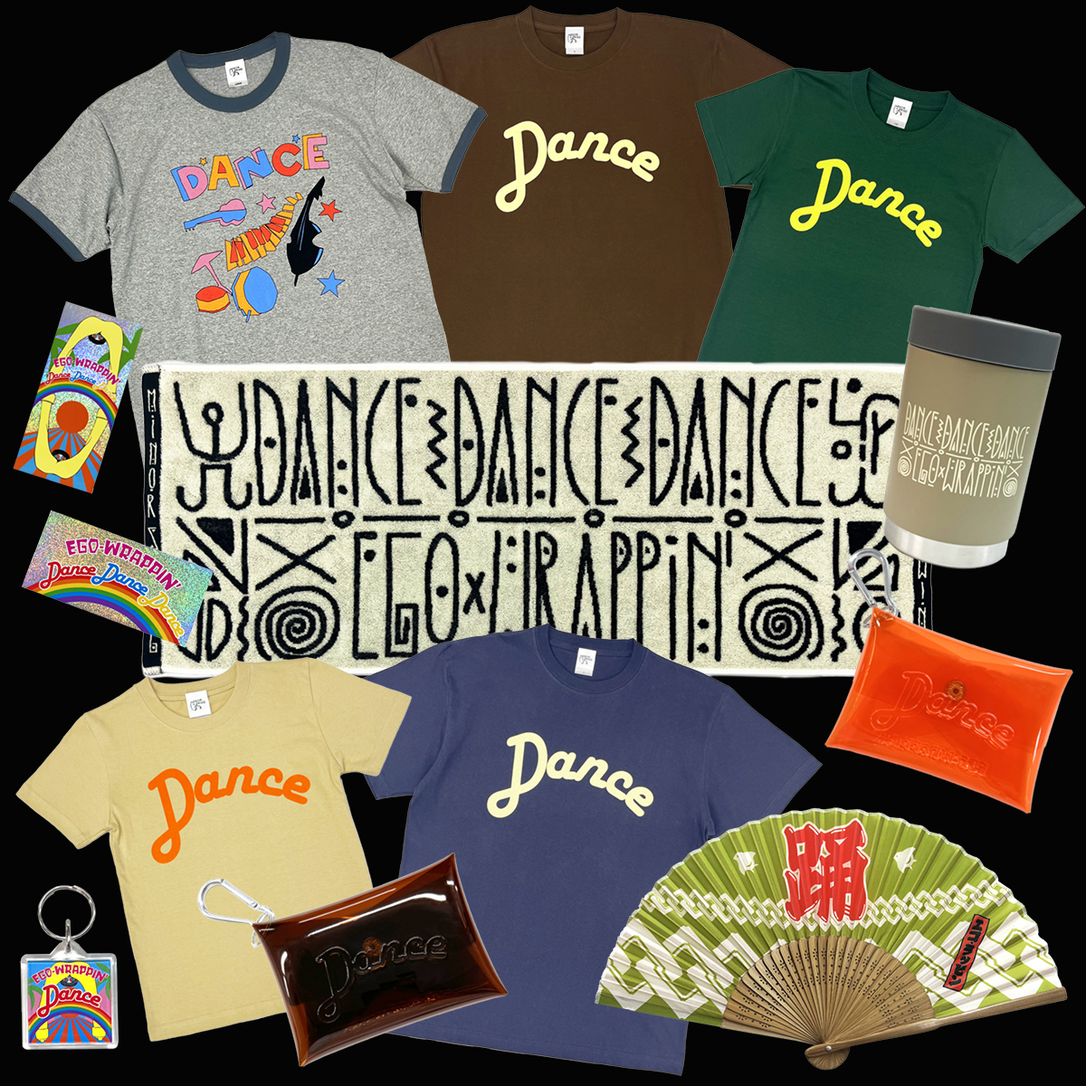 今週末開催の “Dance, Dance, Dance 2025”にて販売となる 新グッズです