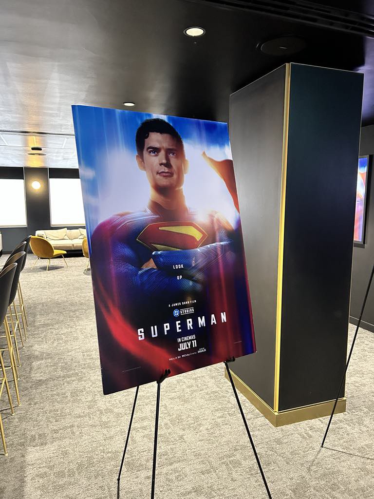 ianredpath's tweet image. #Superman is an amazing achievement and absolutely soars. This movie is what the world needs right now. The BEST Superman movie ever. @JamesGunn has delivered an all time classic. David Corenswet was born to play Superman.
@Superman @warnerbros @WarnerBrosUK @DCOfficial