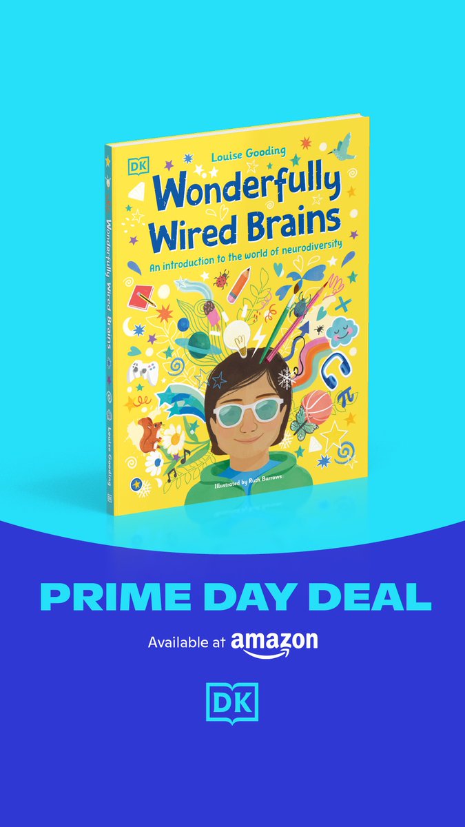 OnceUponaLouise's tweet photo. My best selling book, Wonderfully Wired Brains, is part of the Amazon Prime Day Deals and at 60% off (£5.20!!!!) it’s an absolute steal today! Don’t forget to grab one if you can! 

https://t.co/BuHMxkKmzd

#Neurodiversity #SEN #Kidlit #amazonprimeday2025 https://t.co/KMAS0qM5JI