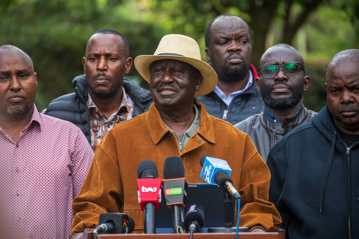Raila Odinga has lived long enough to become the very thing he once fought. At yesterday's  Serena presser, he stood with Aladwa — Ruto’s goon handler, Junet — the BBI looter, and Alai — the Runda land grabber. The mask has fallen. We now see his true colours.
