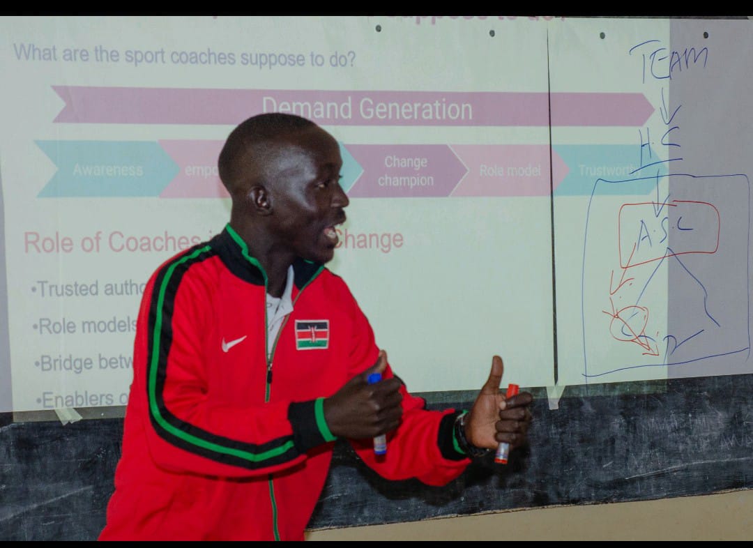Safeguarding in sports isn’t just policy, it’s how we protect our athletes every day, on &amp; off the pitch

Honored to train East Africa’s coaches &amp; players at #EAC2025 in Moshi 🇹🇿 on #safeguarding 

We championed #SafeguardingInSports, #FitForLife &amp; #TransformingMENtalities