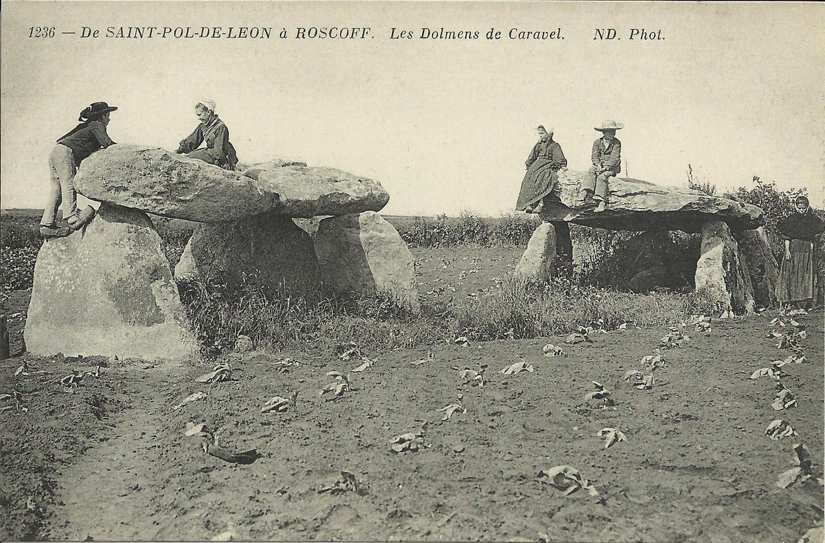 PhilWat09037421's tweet image. The allée couverte at Keravel in Roscoff (Finistère) had a 20m long chamber and a 3.5m lateral entrance passage. By 1902 it had been so badly robbed that it was described as 3 separate dolmens. By 1944 all of it had gone. #TombTuesday.