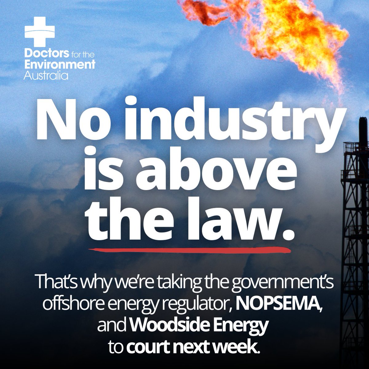 DEA will head to the Federal Court on July 14 -15 to challenge NOPSEMA’s approval of the Environment Plan for Woodside’s Scarborough gas project.  

This is a pivotal moment – not just for climate litigation, but for public health in Australia.

Stay tuned.
