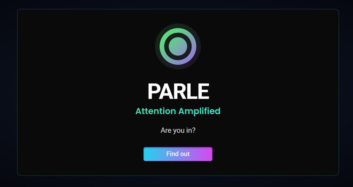 Join <a href="/Parle_ID/">Parle</a> A reward engine for token communities

Turn your social activity into verifiable signals 👇

parle.id/ref/BearFiNetw…