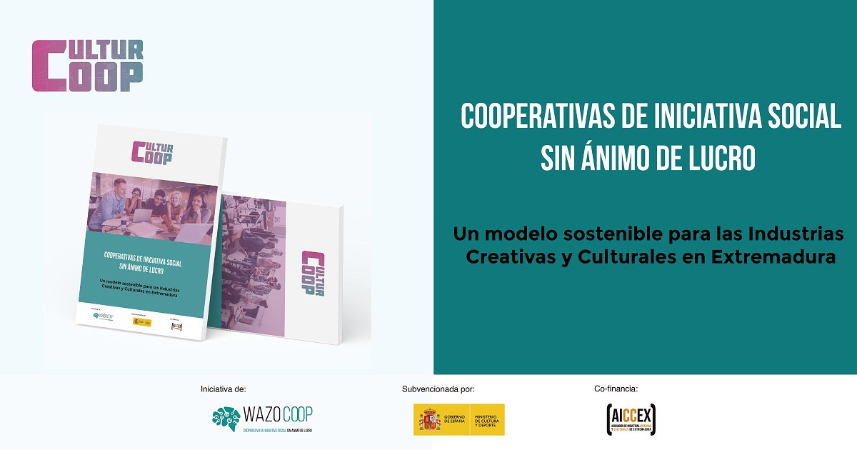 🌟 El Futuro Sostenible de las Industrias Creativas está en las Cooperativas
✨ Descubre cómo las cooperativas de iniciativa social sin ánimo de lucro son el modelo sostenible del futuro para las #IndustriasCreativas y culturales.
🎭 ¿Por qué las cooperativas transforman el