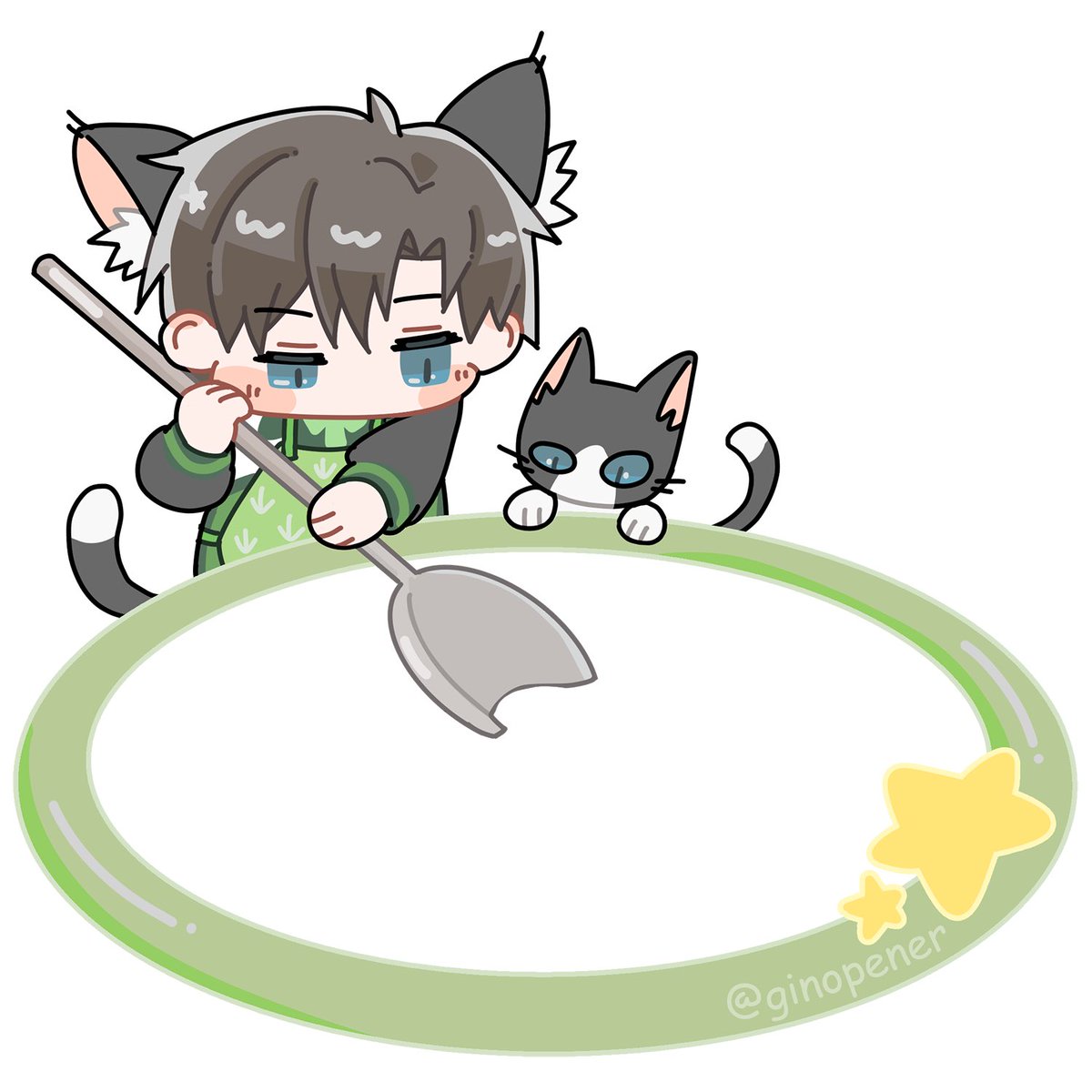 GinOpener's tweet image. 猫
