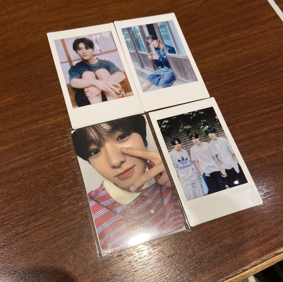 mochi_soobin12's tweet photo. NCT WISH ONE SUMMER WISH 交換 買取 ワンサマー ウィッシュ 購入特典 入場特典

【譲】 ジェヒ デヨン サクヤ

【求】 シオン ユウシ

ただ今渋谷 会場付近におります。
後日郵送も可◎

宜しくお願いいたします( ¨̮ ) https://t.co/ySsxgh2v02