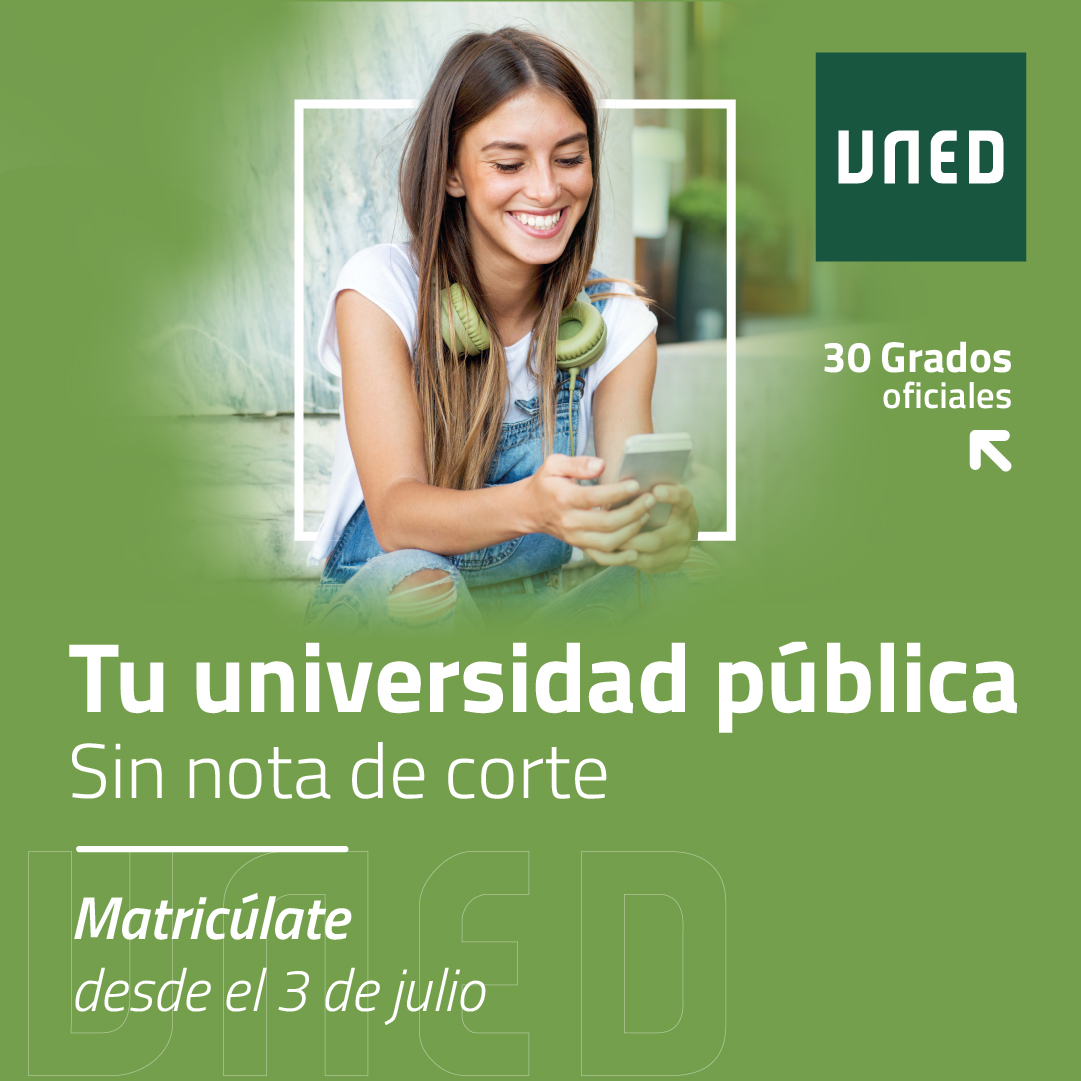 Nunca es demasiado tarde para apostar por la Educación. Grado en Educación Social, Grado en Pedagogía, Grado en Educación Infantil... ¿con cuál te quedas?  Echa un vistazo a la oferta formativa 2025-2026 y regálate ser parte de la UNED 🔗uned.es/universidad/fa…