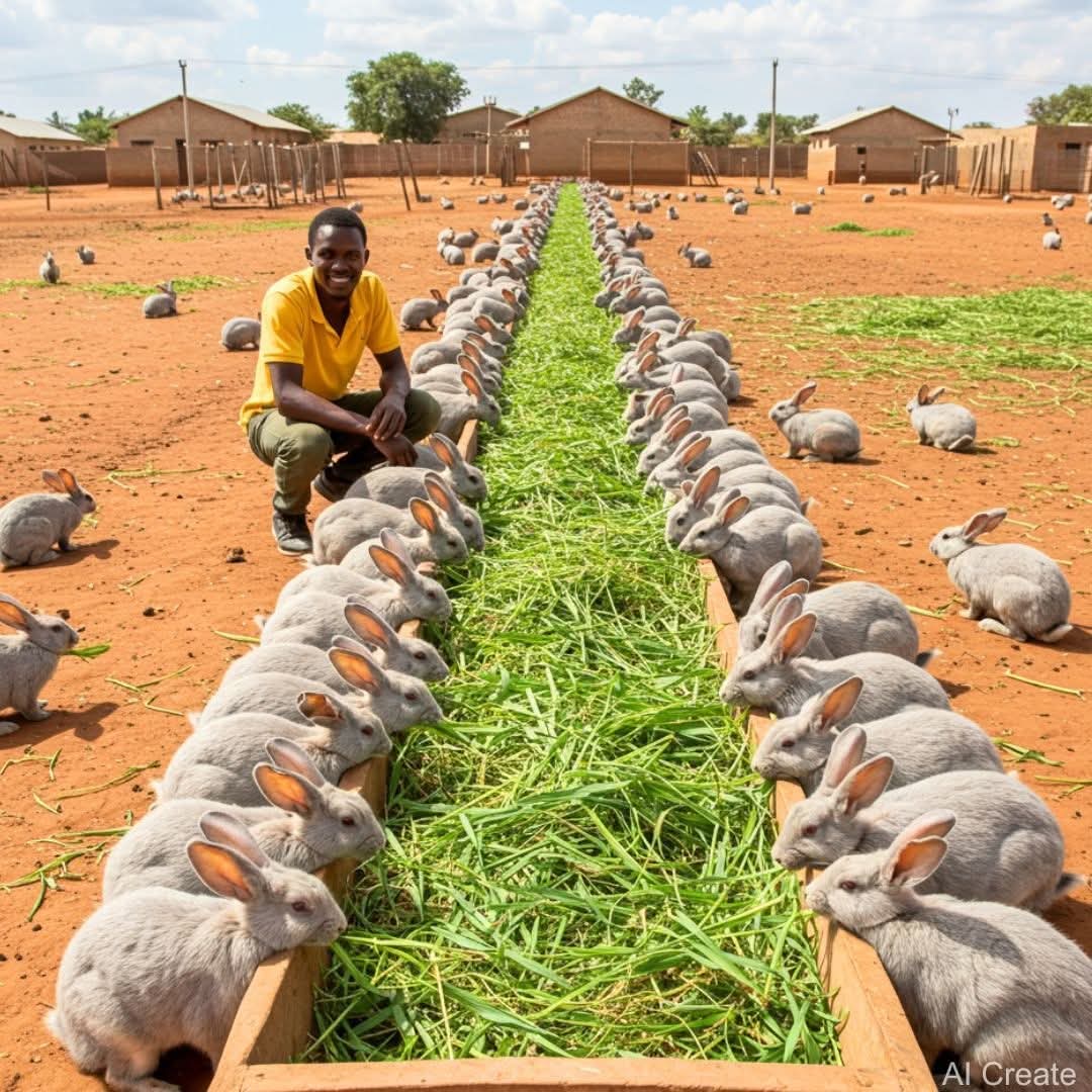 This farmer is doing some good work!

Tried this sometime and our dogs made meals of our rabbits. Now it's either the dogs to be open or the rabbits.