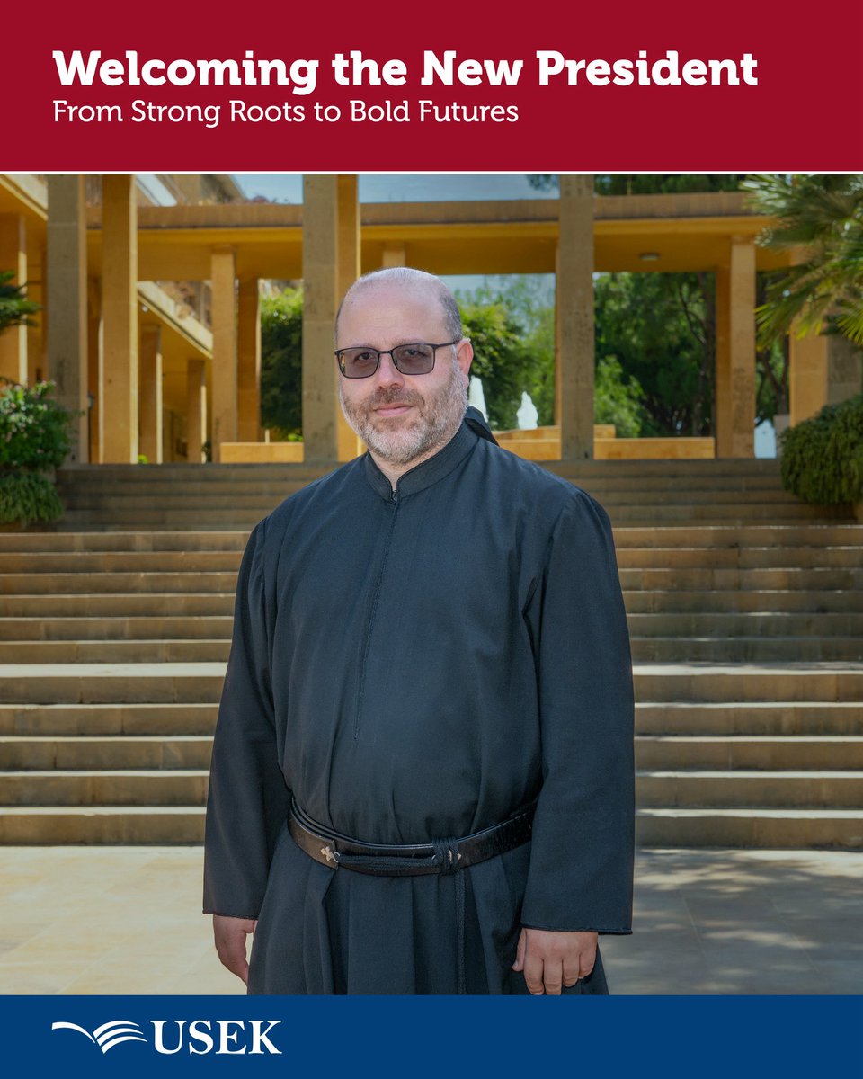 #USEK (@usekofficial) on Twitter photo We extend our heartfelt congratulations to Fr. Prof. Joseph Moukarzel on his appointment as President of USEK, wishing him every success as he embarks on this new chapter of leadership. 
We also express our deepest appreciation to Fr. Dr. Talal Hachem for his dedicated commitment We extend our heartfelt congratulations to Fr. Prof. Joseph Moukarzel on his appointment as President of USEK, wishing him every success as he embarks on this new chapter of leadership. 
We also express our deepest appreciation to Fr. Dr. Talal Hachem for his dedicated commitment