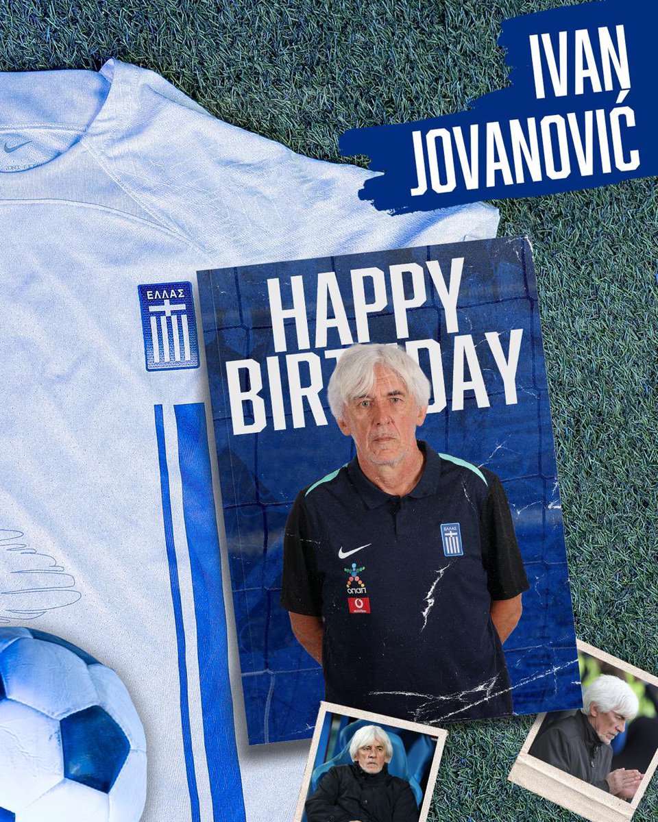 Χρόνια πολλά coach 🎂💙🤍

#HappyBirthdayCoach #bestwishes #ethnikiomada