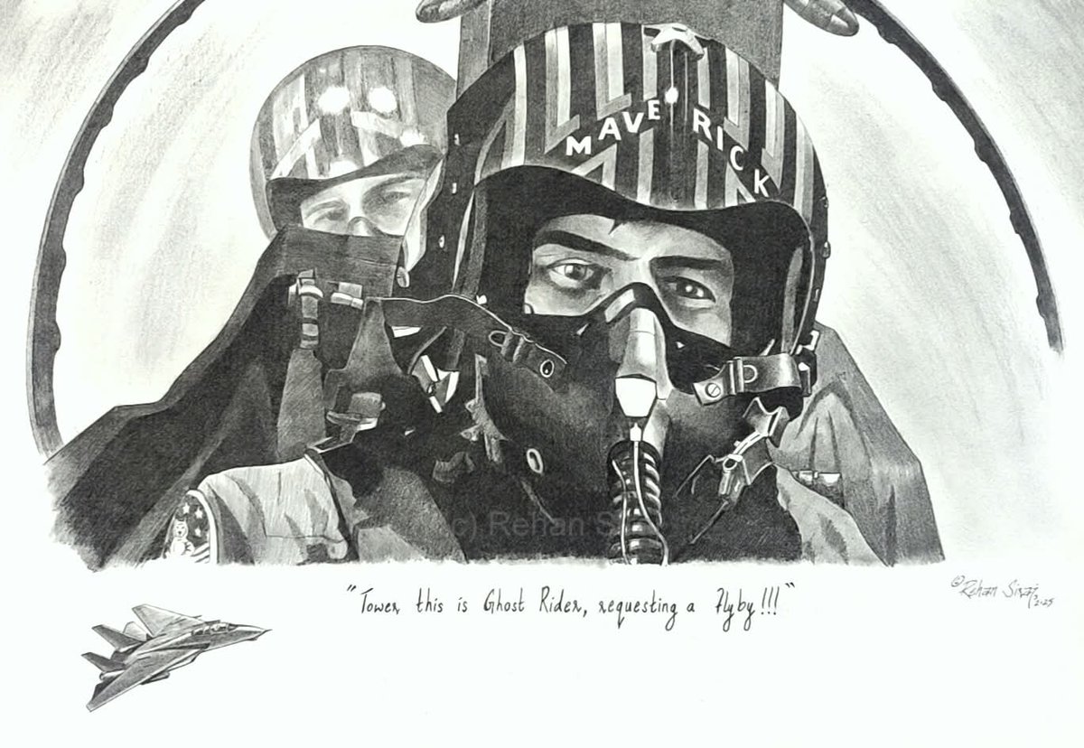 RehanSiraj1's tweet image. Sketch complete :)
#topgun #movie #pencilsketch #maverick #TomCruise