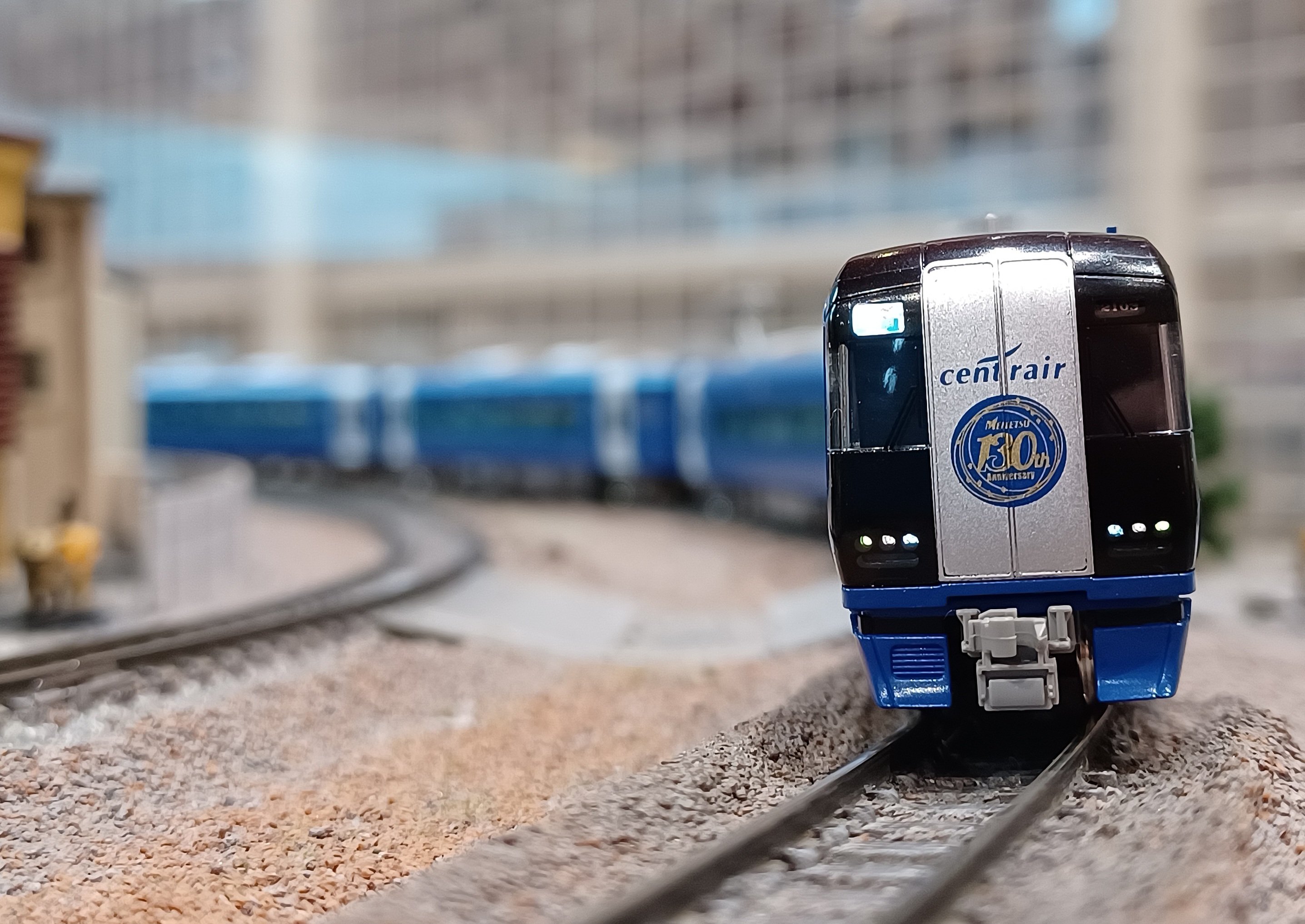 ブルーミュースカイ GM】名鉄2000系（名鉄創業130周年記念・ブルーミュースカイ） 試