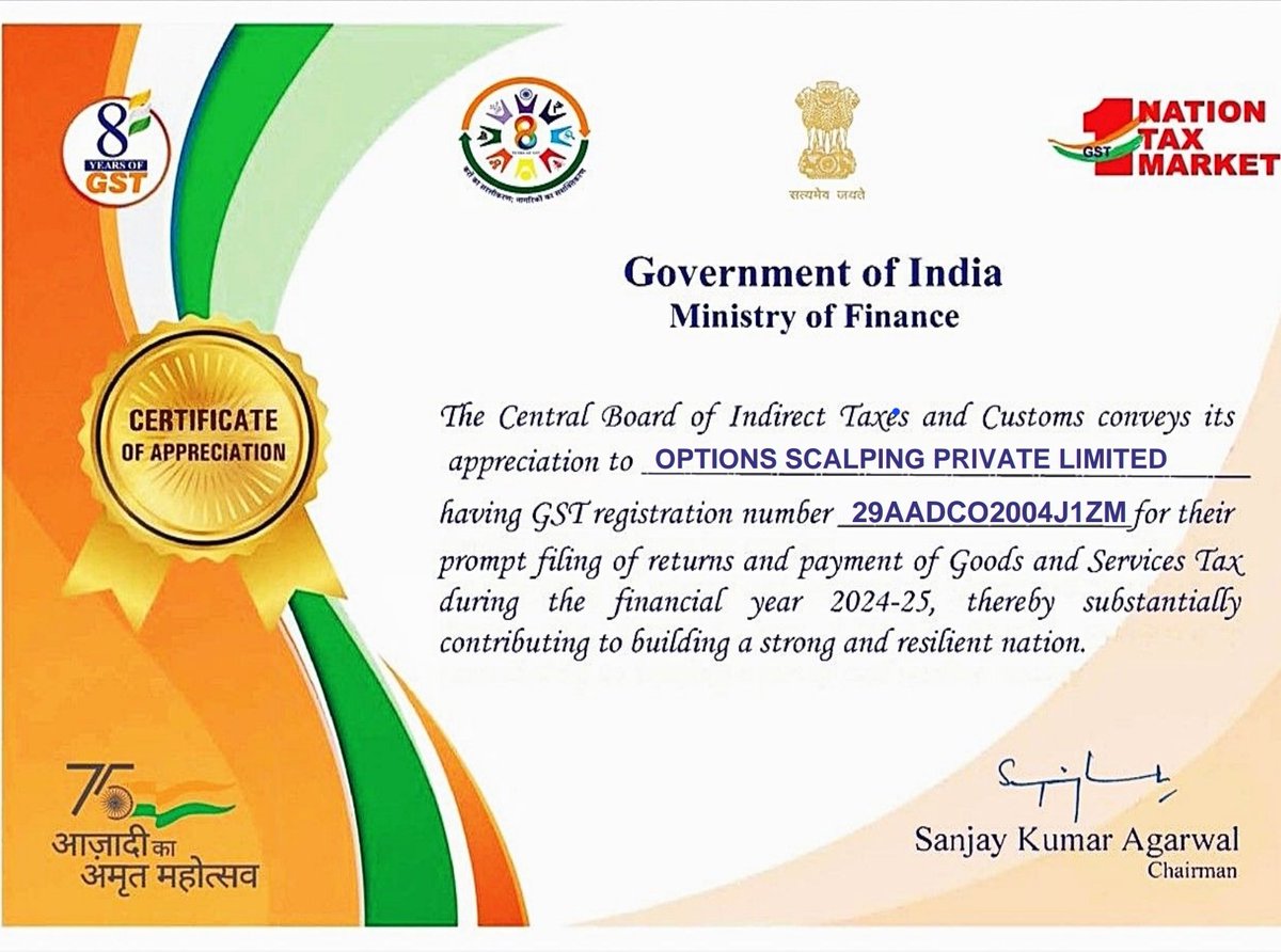 📉📉📉 Whatta Journey It's Been So Far &amp; Thanks To All <a href="/OiPulse/">OI Pulse</a> &amp; #1Cliq Subscribers Who Have Been Part Of Our Success Story &amp; Contributing Towards Nation Building &amp; To Be Appreciated By GOI For The 5th Consecutive Year. Kudos To All Of You &amp; Keep Supporting Our Efforts📈📈📈