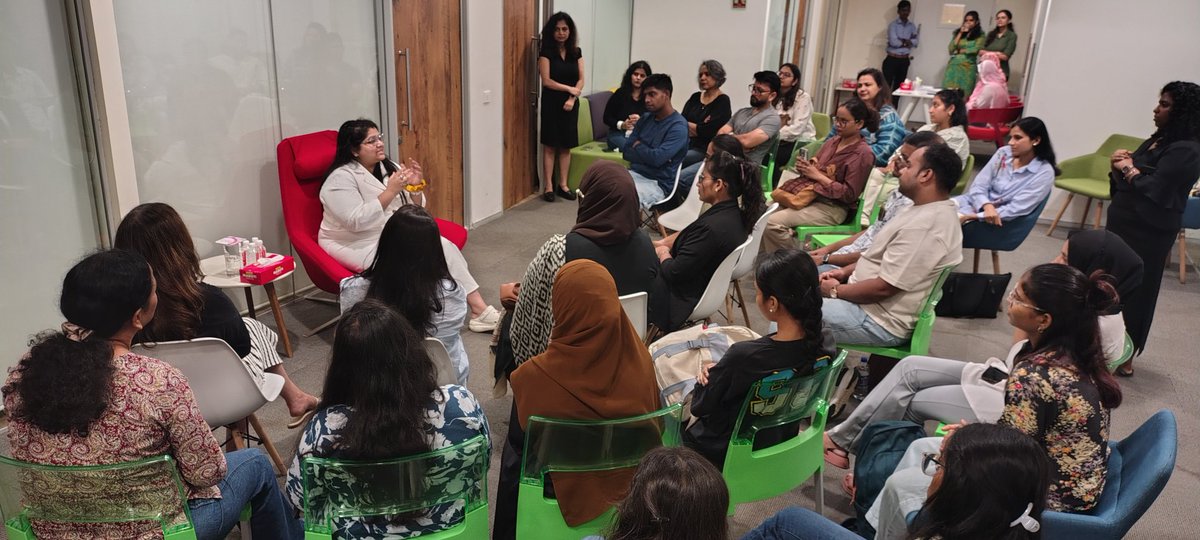 Neerja Birla (@neerjabirla) on Twitter photo Four voices. One safe space. ABET Volunteering Initiative, first Human Library At <a href="/mpowerminds/">@MpowerMinds</a> in Mumbai, stories of identity, loss & healing found an empathetic space to be heard. It echoed our purpose to make mental health visible, human and shared.
#HumanLibrary Four voices. One safe space. ABET Volunteering Initiative, first Human Library At <a href="/mpowerminds/">@MpowerMinds</a> in Mumbai, stories of identity, loss & healing found an empathetic space to be heard. It echoed our purpose to make mental health visible, human and shared.
#HumanLibrary