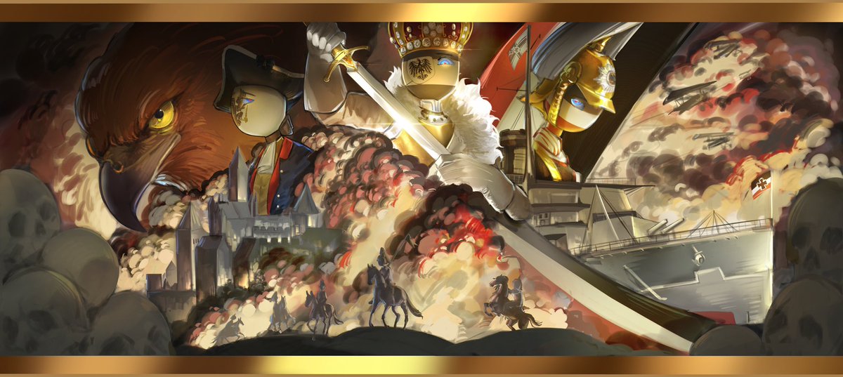 #countryhumansPrussia 
#countryhumans
#countryhumansGermanEmpire