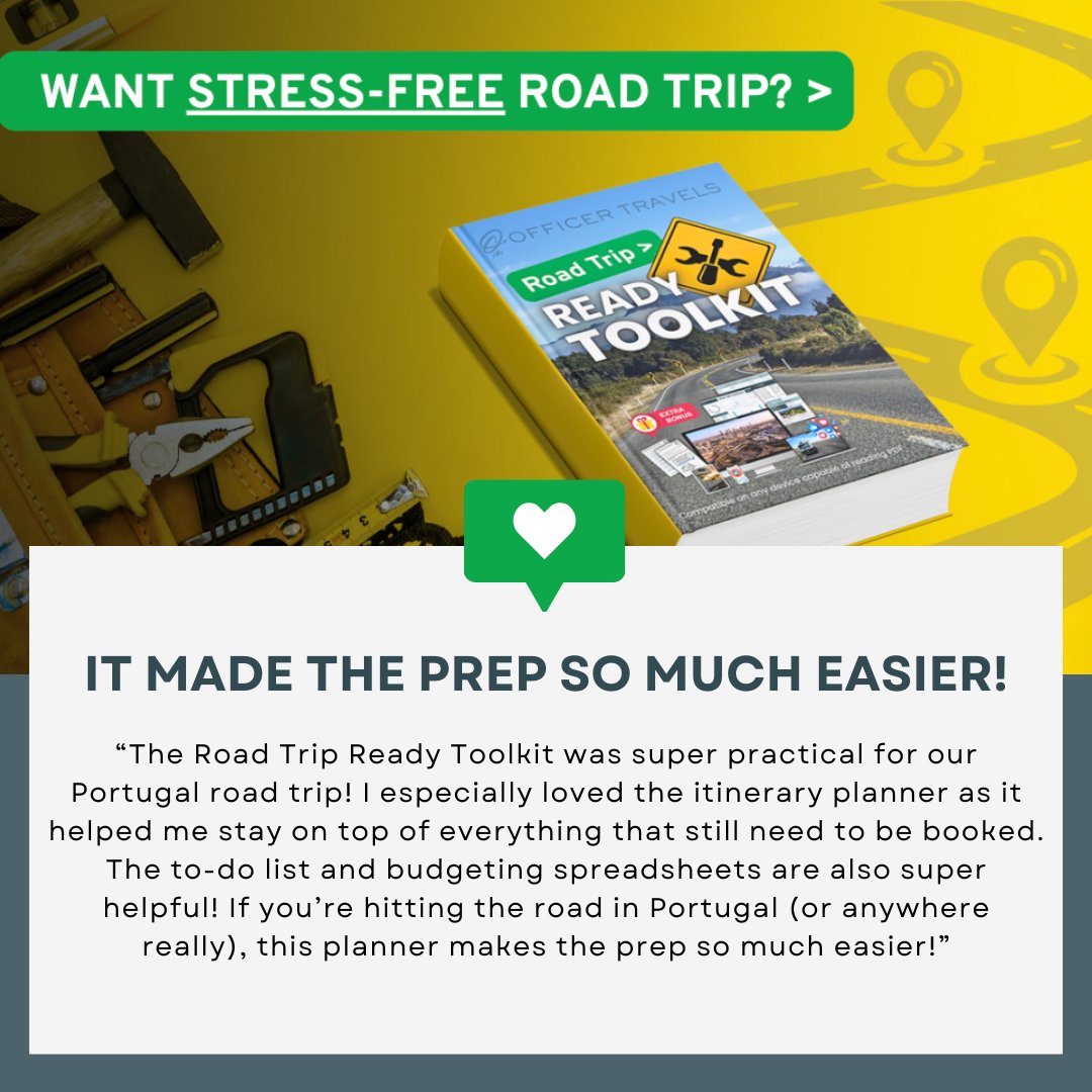 "The itinerary planner helped me stay on top of everything that still needed to be booked… it made the prep so much easier!” – Marga

That’s exactly why we built the Road Trip Ready Toolkit.

So your trip starts with a plan, not a panic attack.

👉 officertravels.com/the-road-trip-…