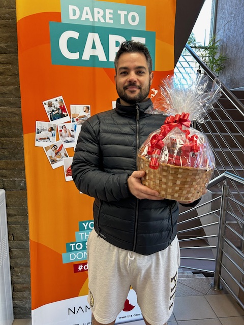 Congratulations to Bruce for winning the lucky draw hamper because he donated at the NAMBTS headquarters during the month of June 2025. 

Bruce has donated 19 times which means he has saved 57 lives. 

#theneeddoesntchill #donateblood2025