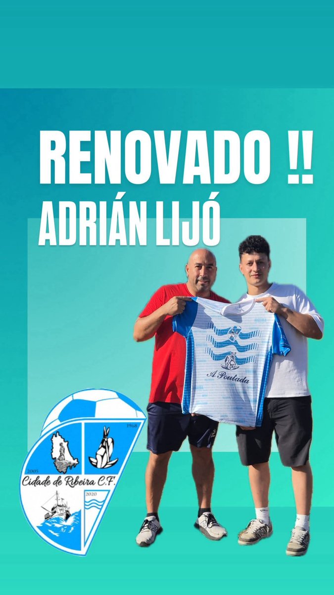Todo equipo empeza armándose ben desde a portería.......e nese aspecto contamos de novo co mellor porteiro de Deán Pequeno: Adrián Lijó.
Moitas gracias Adri!