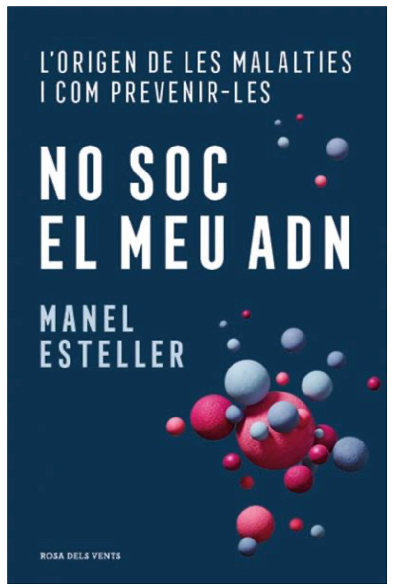 ManelEsteller's tweet image. Molt content que Penguin Random House @penguinrandom @penguinlibros, amb el segell Rosa dels Vents, hagi decidit reimprimir i actualitzar el meu llibre "No sóc el meu ADN", perquè la gent el continua demanant! També hi he escrit un nou pròleg. Gaudiu-ne de la lectura! I moltes…