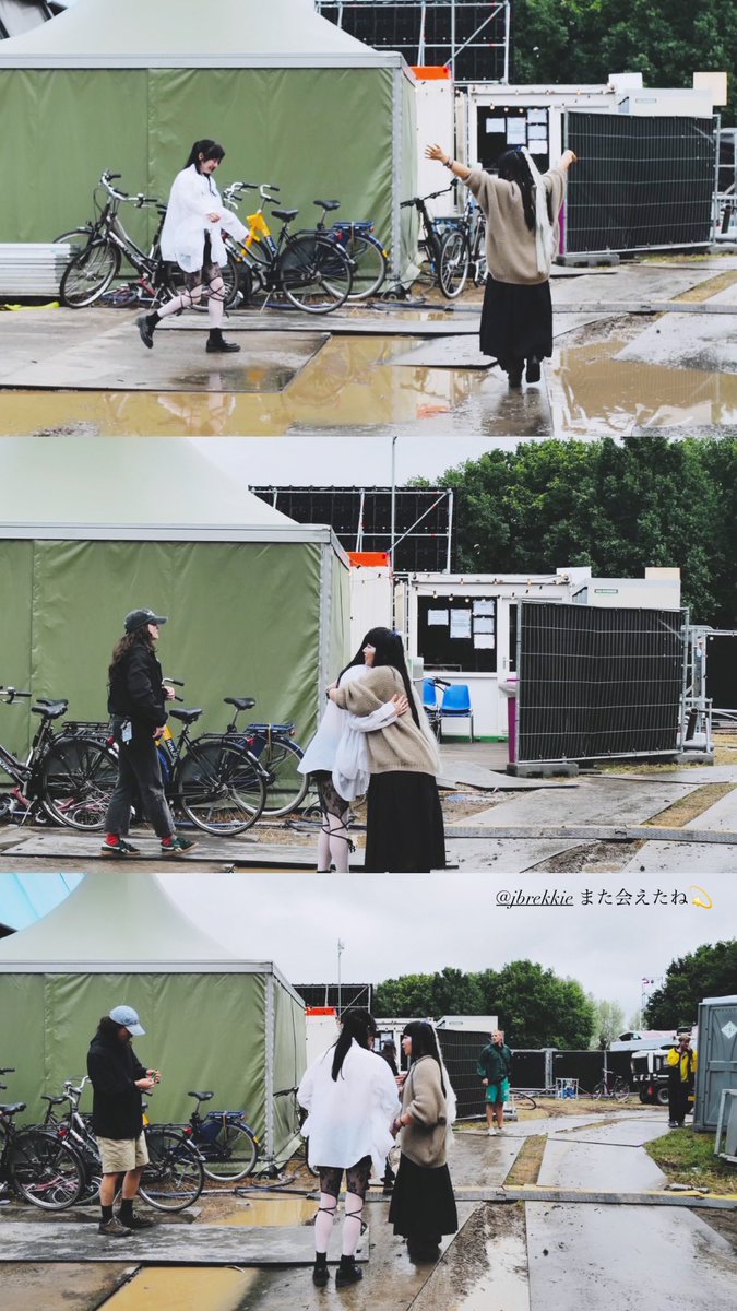 Ichiko backstage with Japanese Breakfast at the Down The Rabbit Hole Festival 🕳️🐇💫

via Ichiko’s Instagram Stories 📷