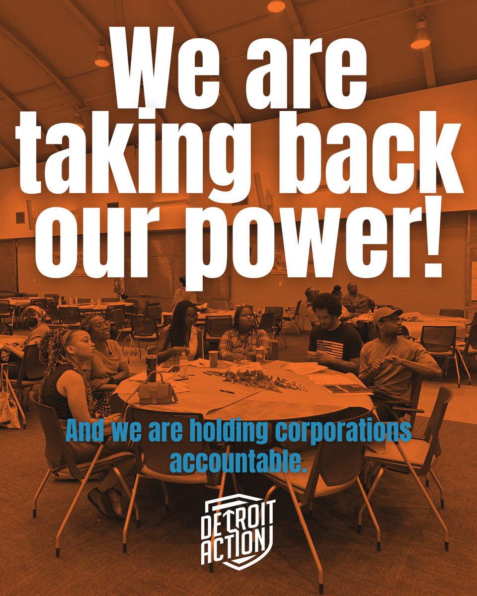 Detroit_Action's tweet image. Corporations are poisoning our communities and that ain't right!
We're taking back our power and holding them accountable for their harm to Michiganders – JOIN US!
#detroitaction #anticorporate #takingbackourpower #tbop #corporateaccountability #pollution #poison #community…