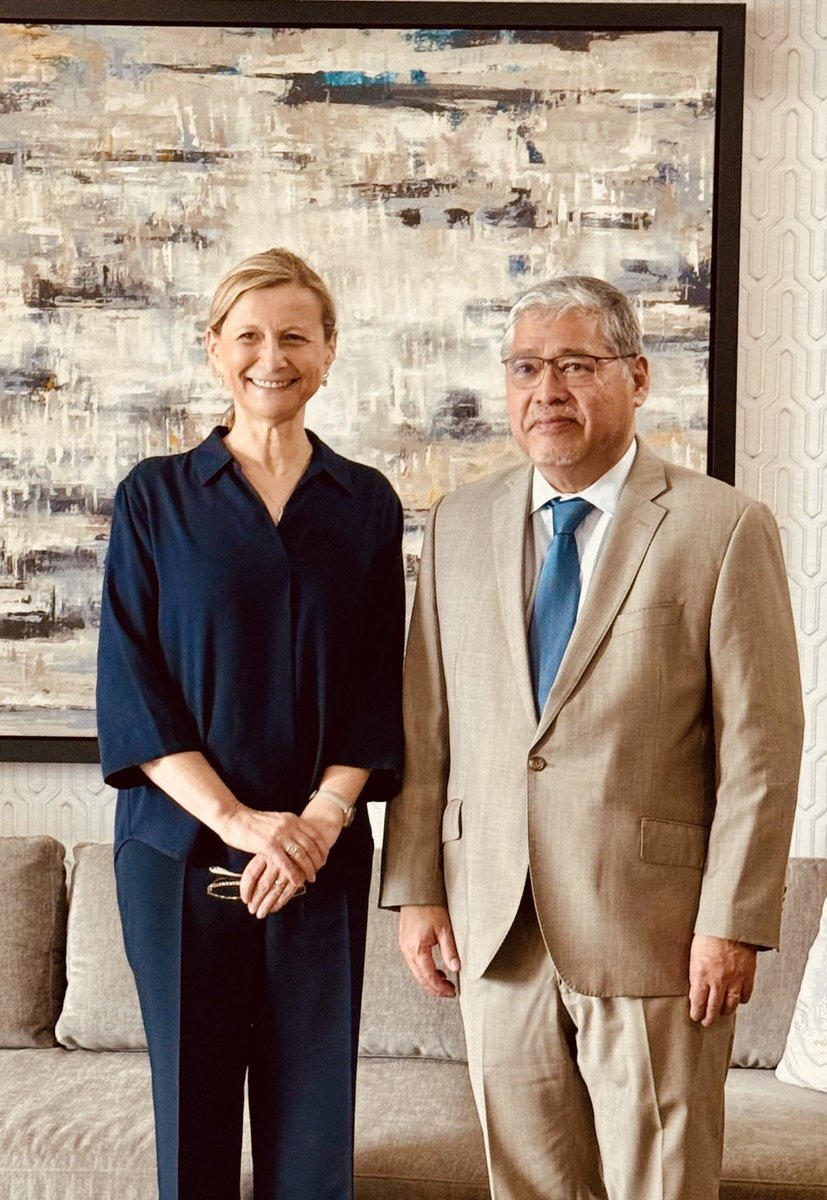 Enrique A. Manalo ๐ต๐ญ (@secmanalo) on Twitter photo Had interesting and enjoyable exchanges with multilateralist Ambassadors over lunch. Thank you, ๐ธ๐ฎ Amb <a href="/knez_s/">Smiljana Knez</a> for hosting us. Had interesting and enjoyable exchanges with multilateralist Ambassadors over lunch. Thank you, ๐ธ๐ฎ Amb <a href="/knez_s/">Smiljana Knez</a> for hosting us.