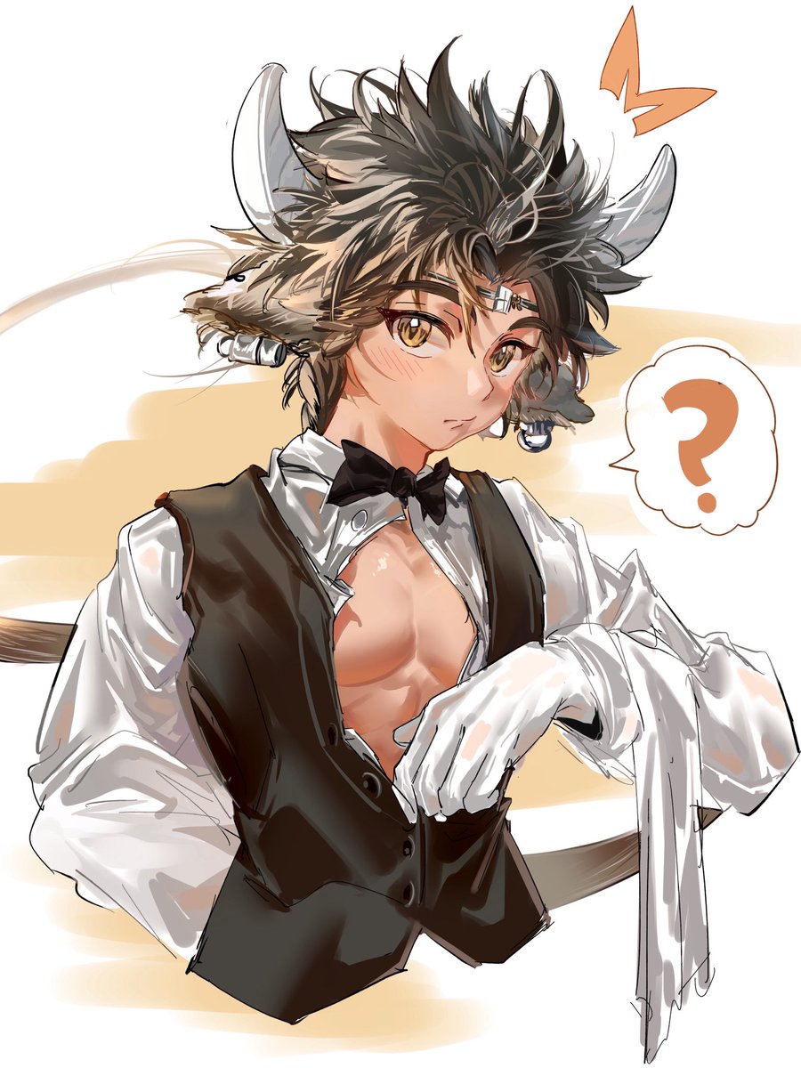 puddingtiger's tweet image. 先生、何かお手伝いできることがありますか？

 #ワンチィン #アークナイツ #arknights