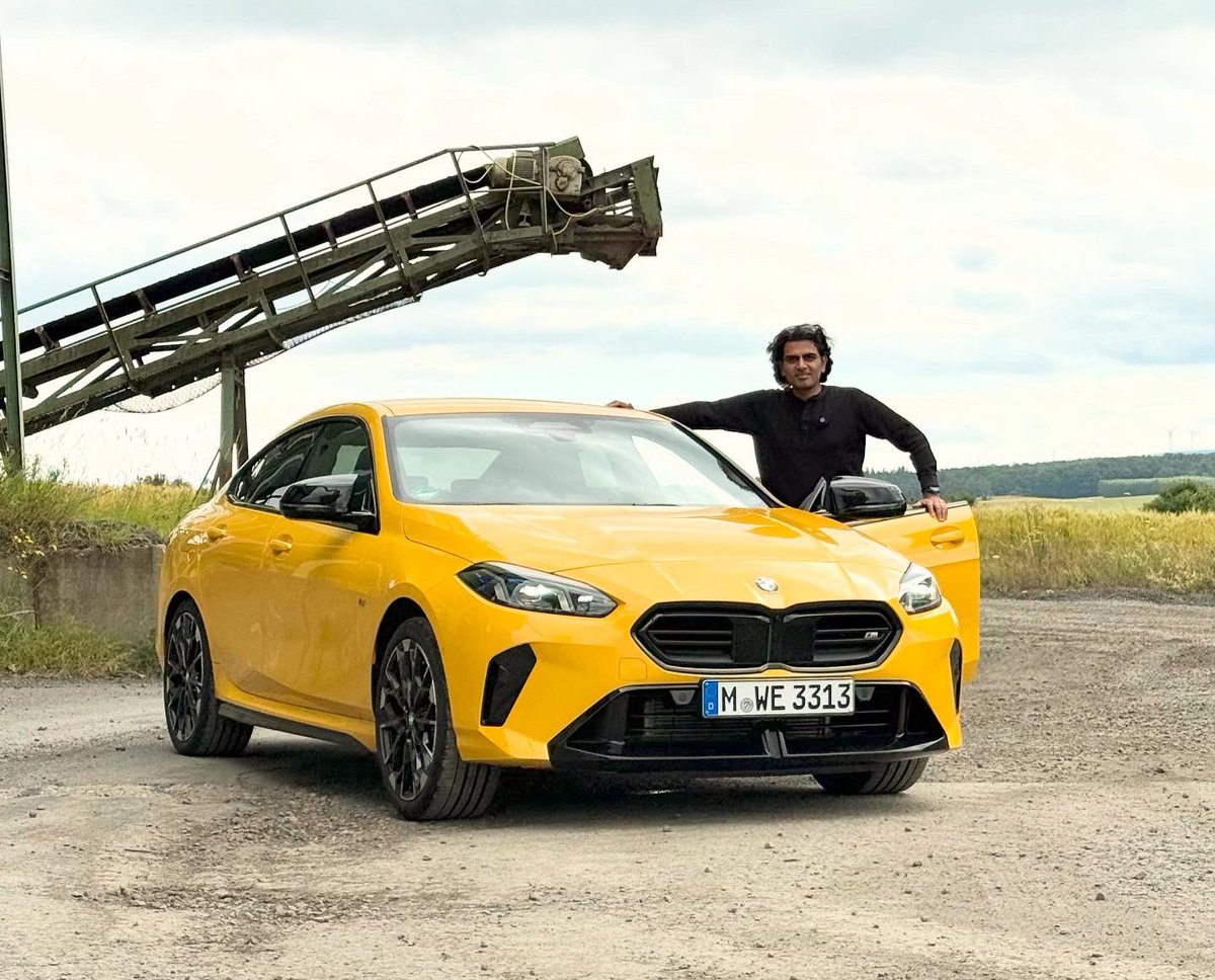 sidpatankar's tweet photo. Sunny yellow hello! The latest from BMW is the second gen 2er Gran Coupe. I’ve driven it, and the review is coming up. What is your reaction to these pics?
SVP
#2series #bmw2series #m235 #compactsedan #sportsedan #newcar #yellow #german #exclusive #bmwindia https://t.co/fT3WgLNDln