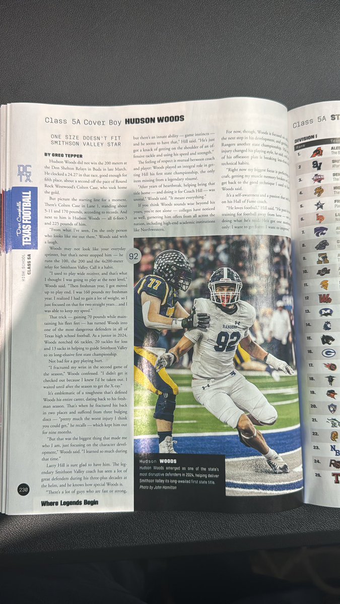 R.L. Martin (@_rl_martin) on Twitter photo <a href="/SV_RangerFB/">SV Ranger Football</a> possesses a dominant edge rusher who possesses all the attributes sought by coaches at the next level.
Furthermore, offenses must devise strategies for <a href="/cdbarrowtx/">Caleb Barrow</a>, <a href="/JUSTINR0BERTS/">Justin Domenic Roberts</a>, <a href="/KyleBierman1/">Kyle Bierman</a>, and don’t forget the linebackers, including <a href="/colton_hornsby/">Colton Hornsby</a> and <a href="/SV_RangerFB/">SV Ranger Football</a> possesses a dominant edge rusher who possesses all the attributes sought by coaches at the next level.
Furthermore, offenses must devise strategies for <a href="/cdbarrowtx/">Caleb Barrow</a>, <a href="/JUSTINR0BERTS/">Justin Domenic Roberts</a>, <a href="/KyleBierman1/">Kyle Bierman</a>, and don’t forget the linebackers, including <a href="/colton_hornsby/">Colton Hornsby</a> and