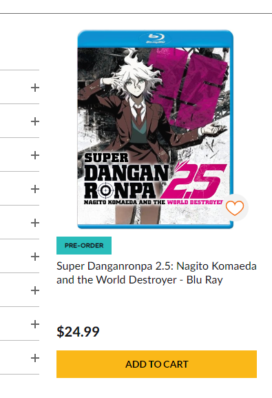 SaoriHimemiya's tweet photo. oh crunchyroll leaked the new danganronpa thing 😭 https://t.co/Y1aRualBT8