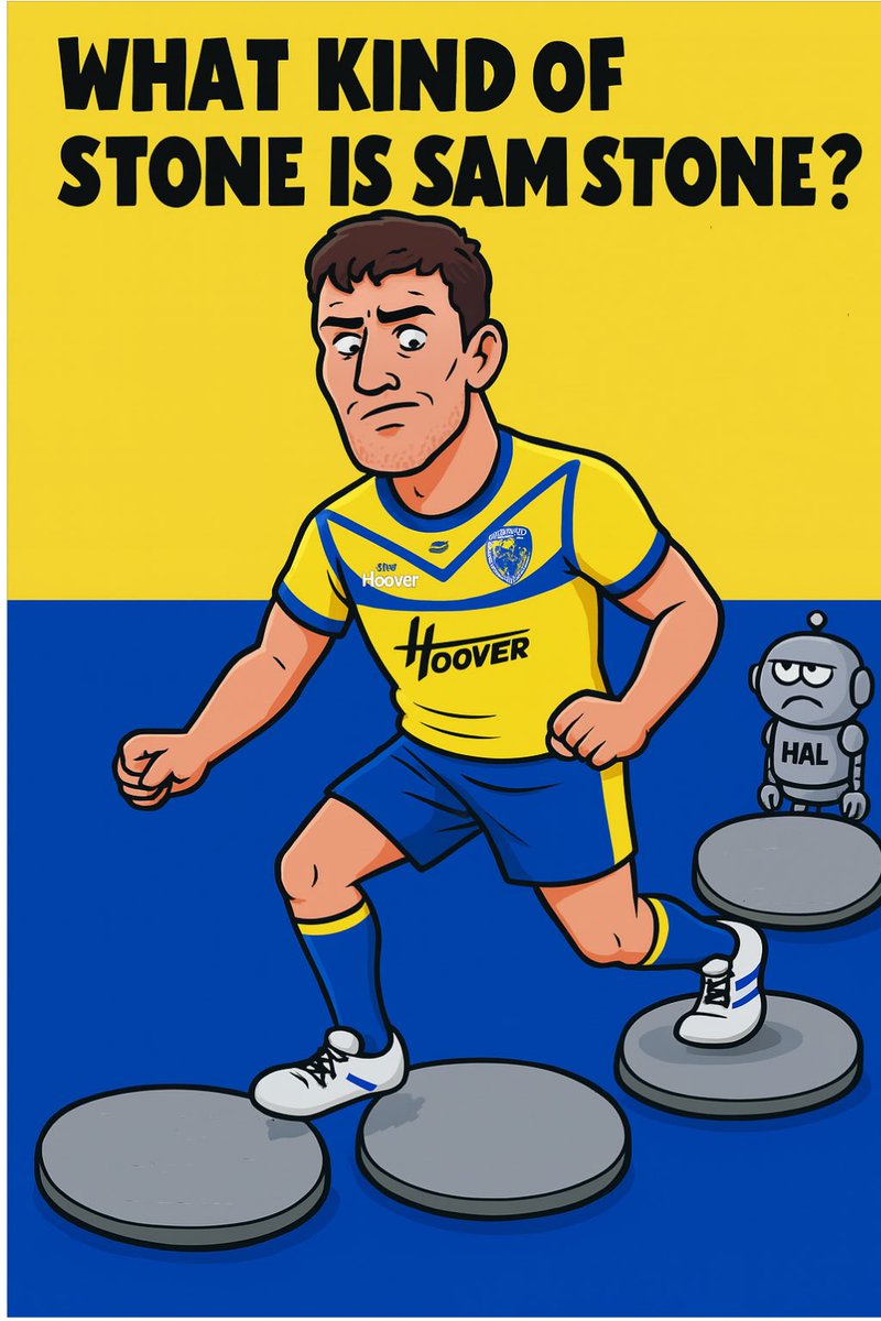 Pod returns tomorrow with all the important questions answered. <a href="/WarringtonRLFC/">Warrington Wolves</a>